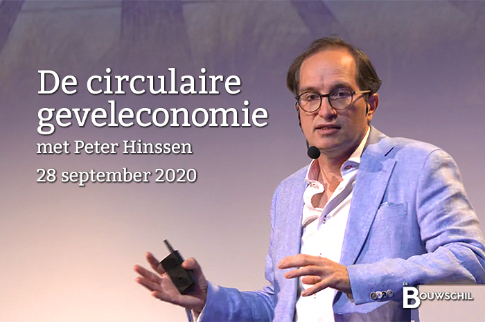 Opname 'De circulaire geveleconomie' met Peter Hinssen